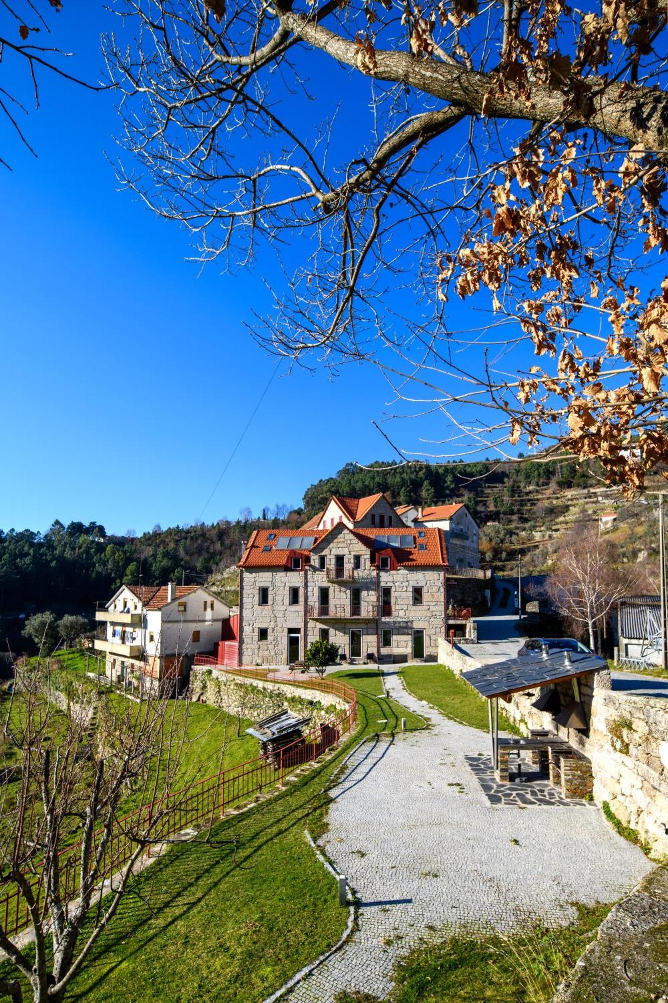 Casa Da Fandega Pension Loriga Buitenkant foto