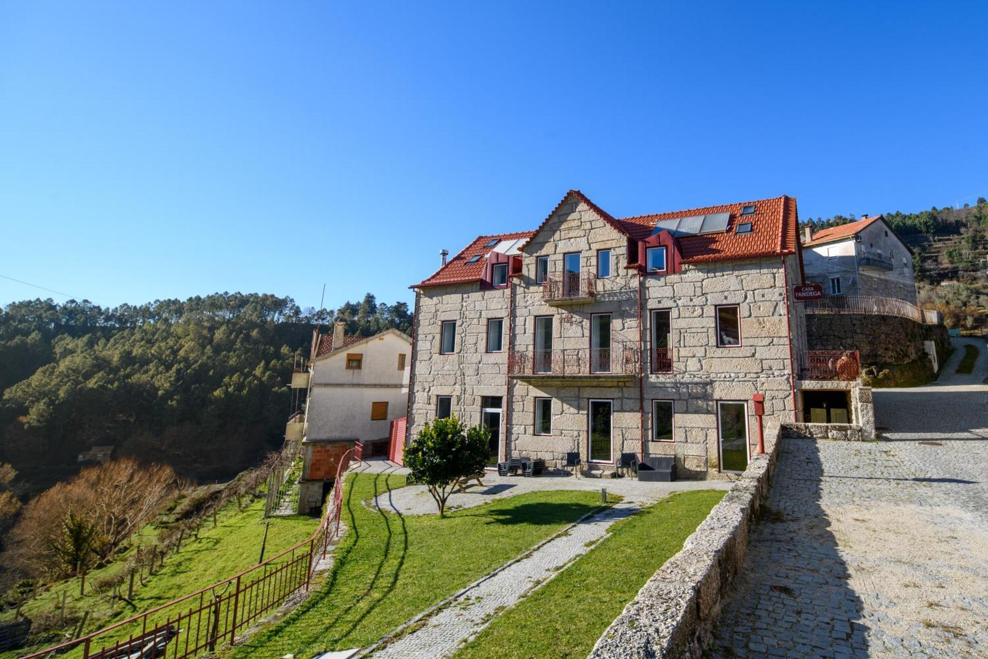 Casa Da Fandega Pension Loriga Buitenkant foto